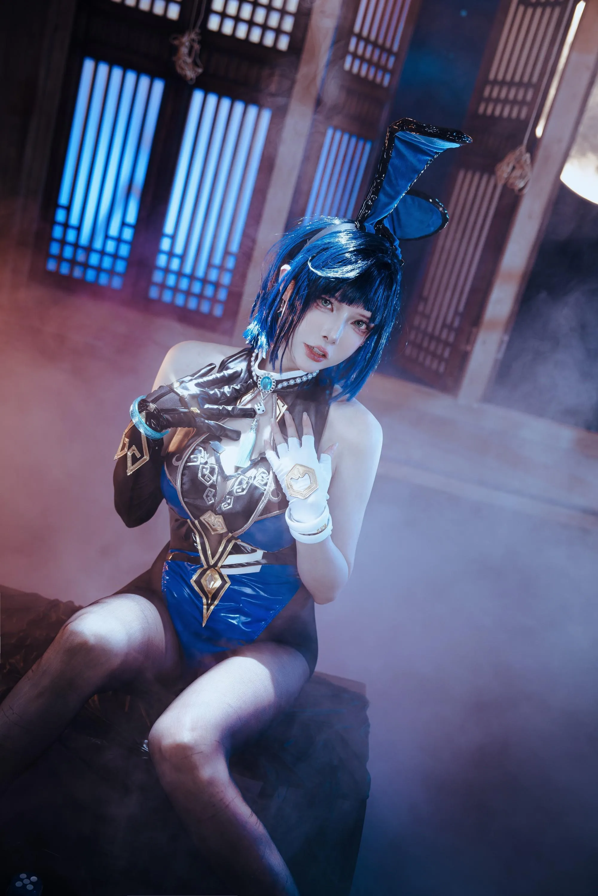 秋和柯基 – NO.105 夜兰 兔女郎 [92P]插图